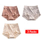 ( 🎁 2025 Nyår varm försäljning 70% rabatt🎁) Pay1 Get 2 (3pack) Premium Satin Antibakteriell Ice Silk Fuktabsorberande trosor